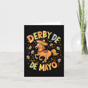 Derby De Mayo Lustige Cinco De Mayo Mexikanische P Karte