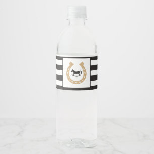 Derby Drink Beverage Labels für Babydusche Wasserflaschenetikett