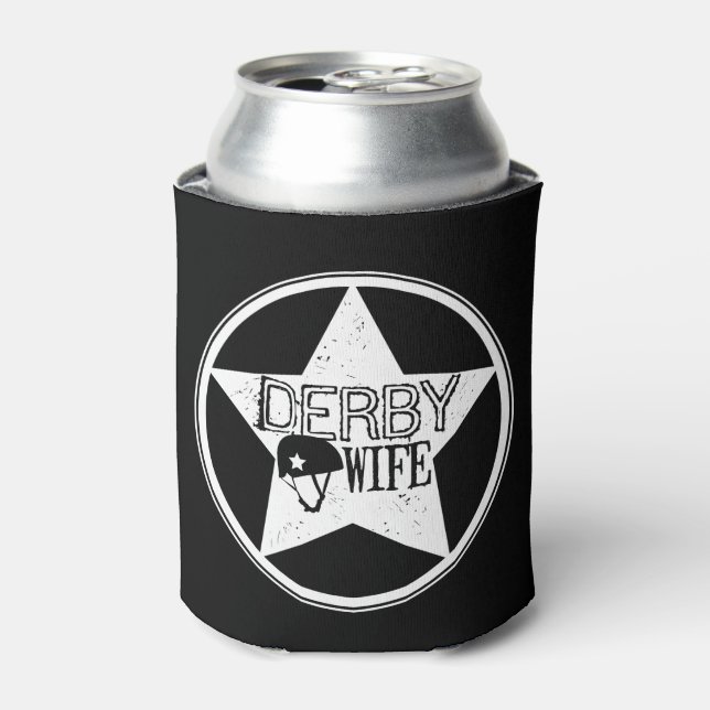Derby Ehefrau, Roller Derby Dosenkühler (Kanne Vorderseite)