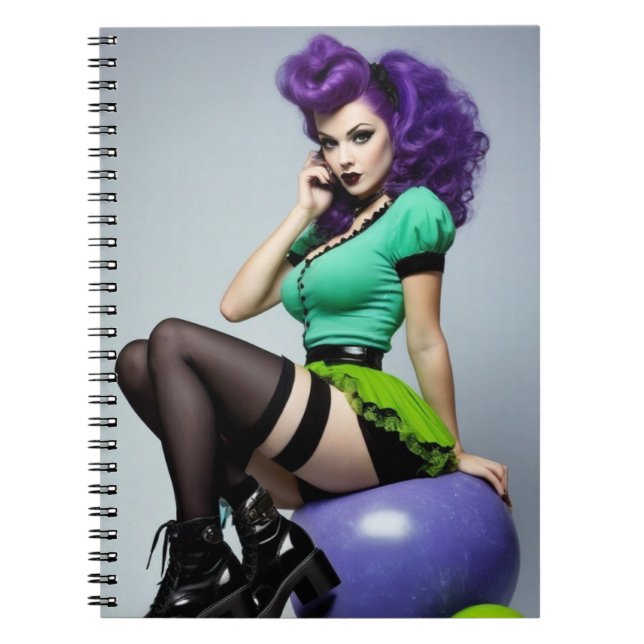 Derby Girl Notizblock (Vorderseite)