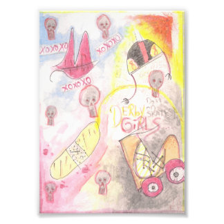 Derby Girls Fotodruck