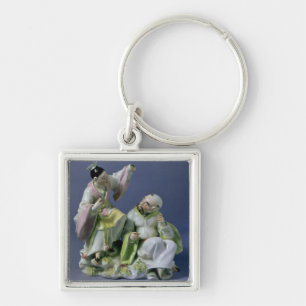 Derby-Gruppe, früher Blanche Zeitraum, c.1750-54 Schlüsselanhänger