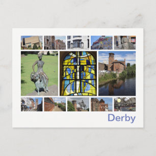 Derby-Mehrbild-Postkarte Postkarte