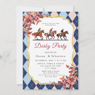 Derby-Party-Einladung Einladung