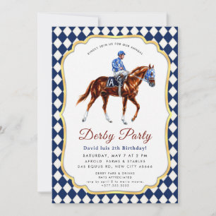 Derby-Party-Einladung Einladung