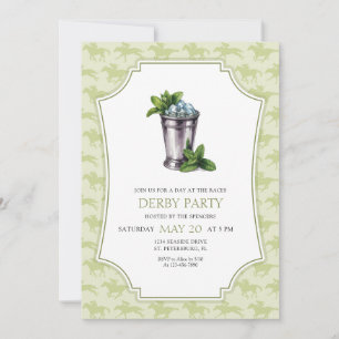 Derby-Party Mint Julep Einladung