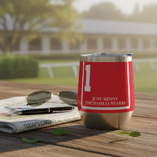 Derby Race Red 1 Personalisiert