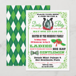 Derby Racing Party Einladung
