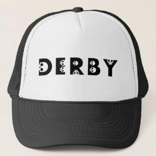 derby : skullphabet truckerkappe