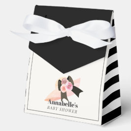 Derby Style Big Pink Hat Rose Baby Dusche Geschenkschachtel