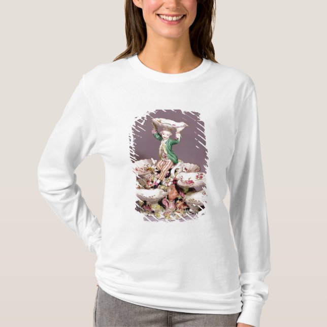 Derby-Tabellenmittelstück, 1760-65 T-Shirt (Vorderseite)