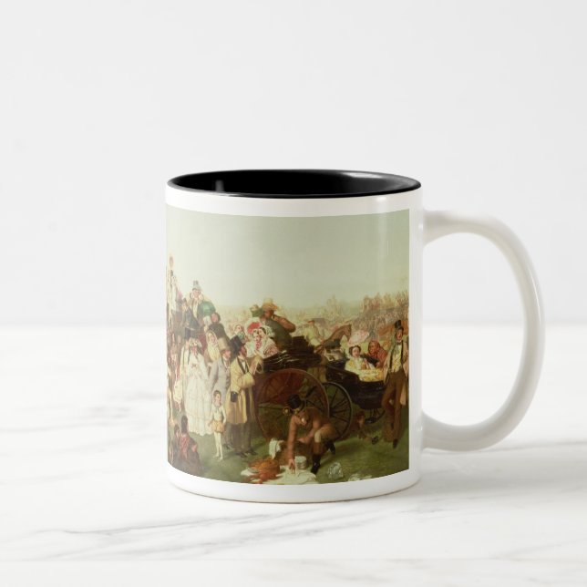 Derby-Tag (Kopie) Zweifarbige Tasse (Rechts)