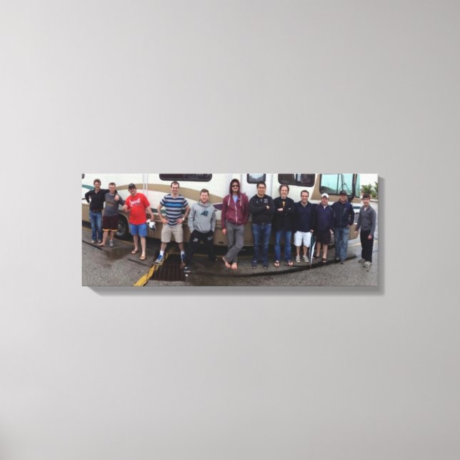 Derby Trip 2013 RV Leinwanddruck (Vorderseite)