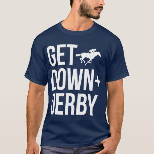 Derby-Zeit Pferderennen Männer Frauen Perfekt Losl T-Shirt