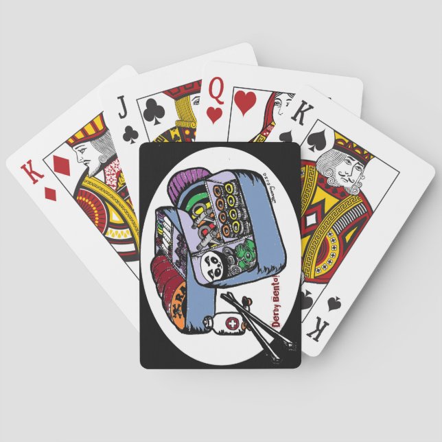 Derby zum Mittagessen Spielkarten (Rückseite)