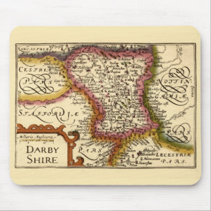 Derbyshire (Darbyshire) Landkreis England Antike K Mousepad