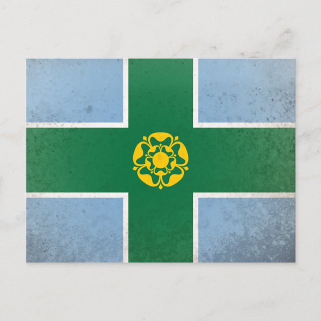 Derbyshire Postkarte (Vorderseite)