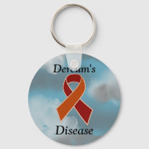 Dercum's Disease Awareness Ribbon Schlüsselanhänge