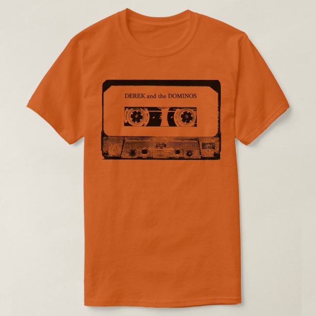 Derek und das Dominos Cassette Tape T-Shirt (Design vorne)