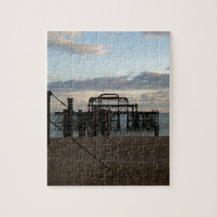 Derelict West Pier Brighton England Puzzle