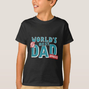 Derft World's bester Vater - geprüft und genehmigt T-Shirt
