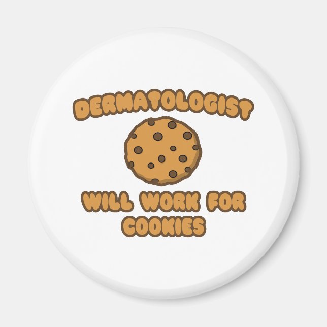 Dermatologe .. Wird für Cookies funktionieren Magnet (Vorne)