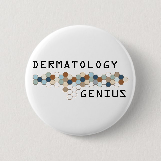 Dermatologie-Genie Button (Vorderseite)