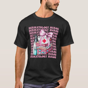 Dermatologie-Krankenschwester Derm Girl Kokette Sc T-Shirt