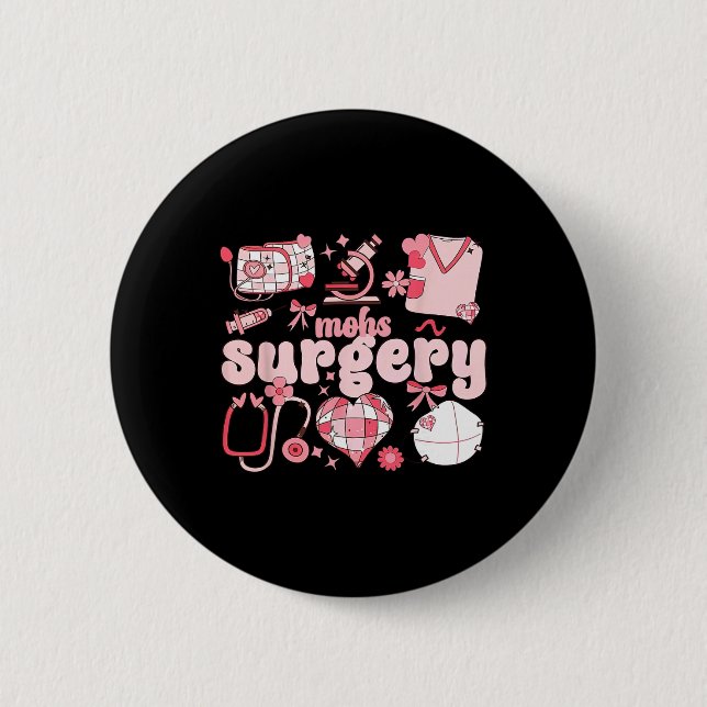 Dermatologie-Krankenschwester Valentine Mohs Chiru Button (Vorderseite)