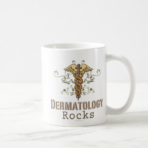 Dermatologie schaukelt Caduceus-Tasse Kaffeetasse