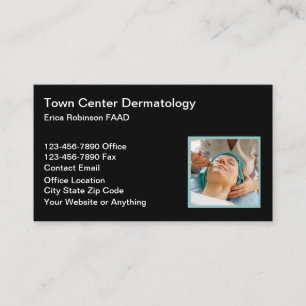 Dermatologin Dermatology Business Cards Visitenkarte