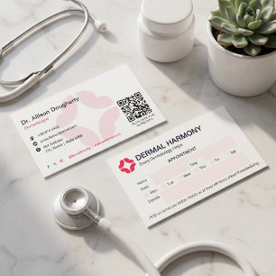 Dermatologische Klinik Unternehmen   Saubere Termi Visitenkarte