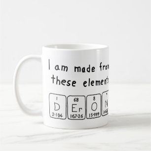 Deron Periodenname Tasse