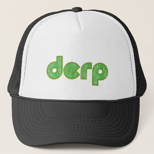 Derp 2 truckerkappe (Vorderseite)