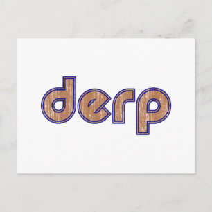 Derp 3 postkarte