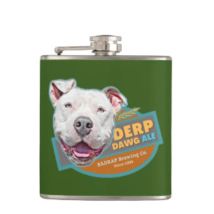 Derp Dog Flask Flachmann