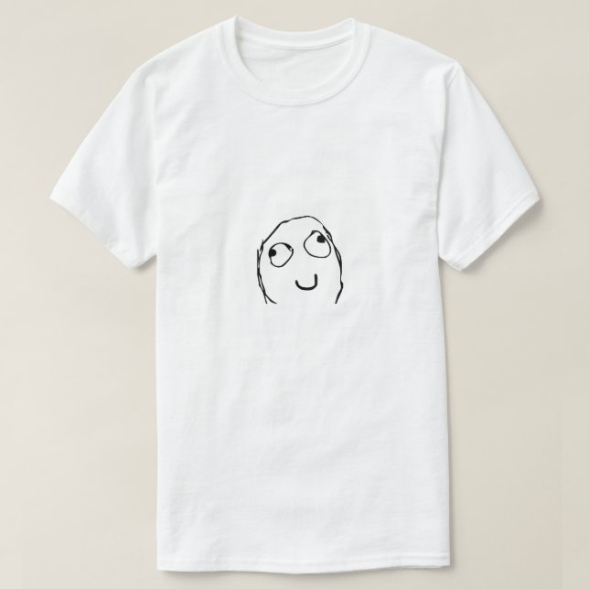 Derp Face Meme T-Shirt (Design vorne)