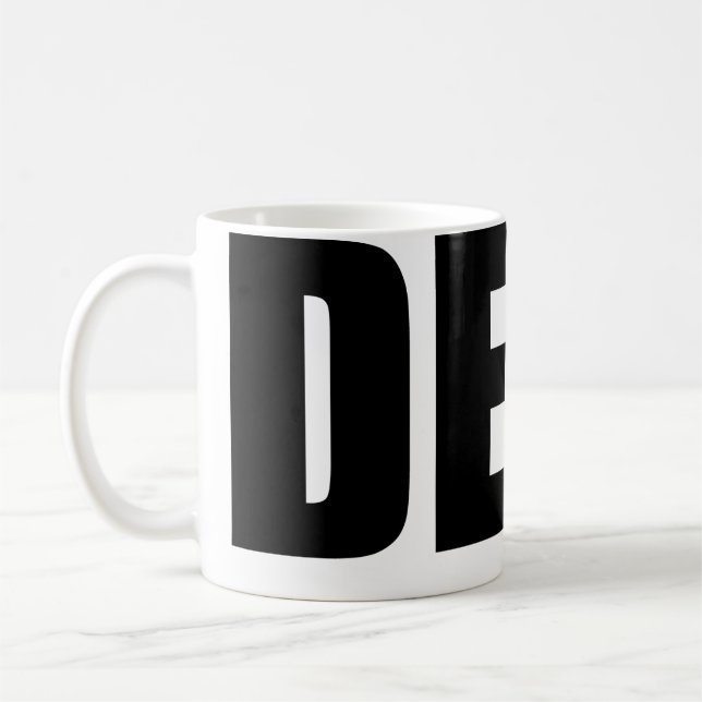DERP KAFFEETASSE (Links)