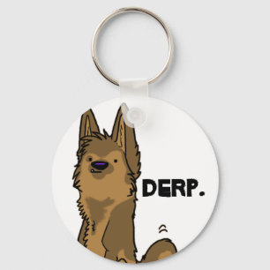 Derp - Schäferhund-Schlüsselanhänger Schlüsselanhänger