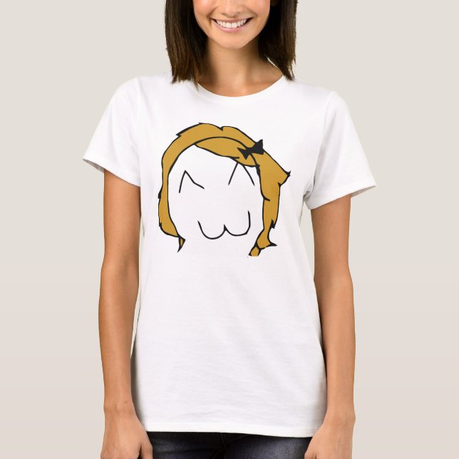 Derpina (Kitteh Lächeln) - Spaghetti-T - Shirt (Vorderseite)