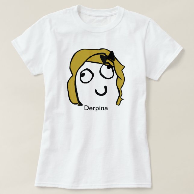 Derpina T-Shirt (Design vorne)