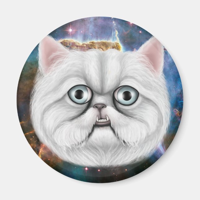 Derpy Cat Magnet (Vorne)