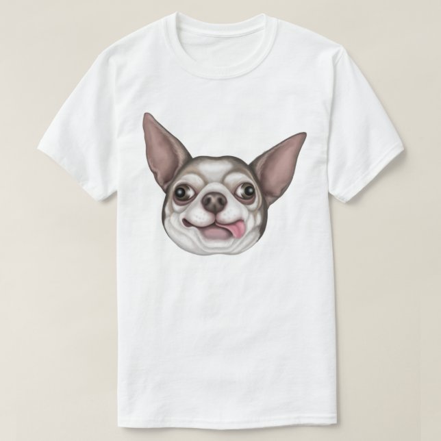 Derpy Chihuahua T-Shirt (Design vorne)
