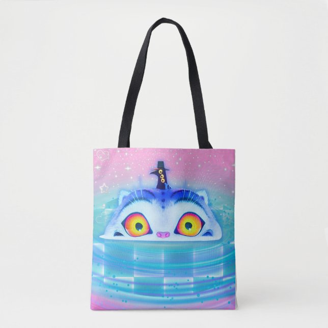 Derpy Tiger K Pop  Tote Bag (Vorderseite)