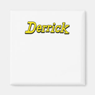Derrick Fan Shirt Sticker Magnet