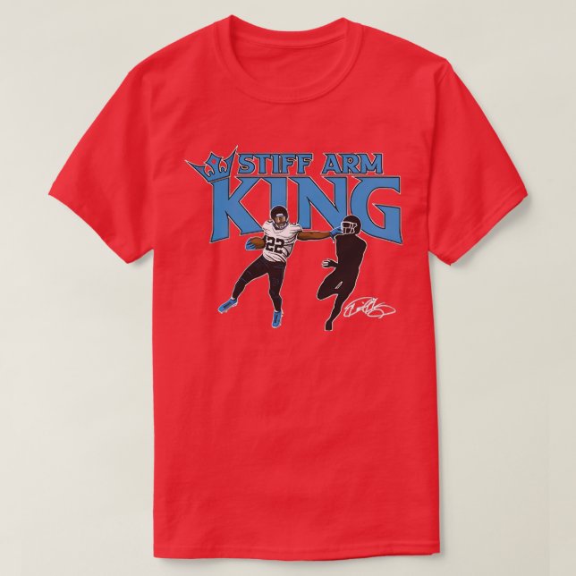 Derrick Henry Stiff Arm King TShirt (Design vorne)