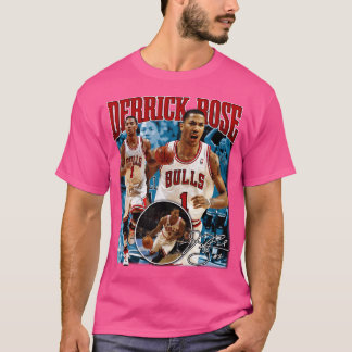 Derrick Rose Mvp Chicago Basketball Signature Vint T-Shirt