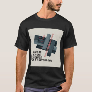 Derrida "Monolingualismus" #1 Tee Shirt