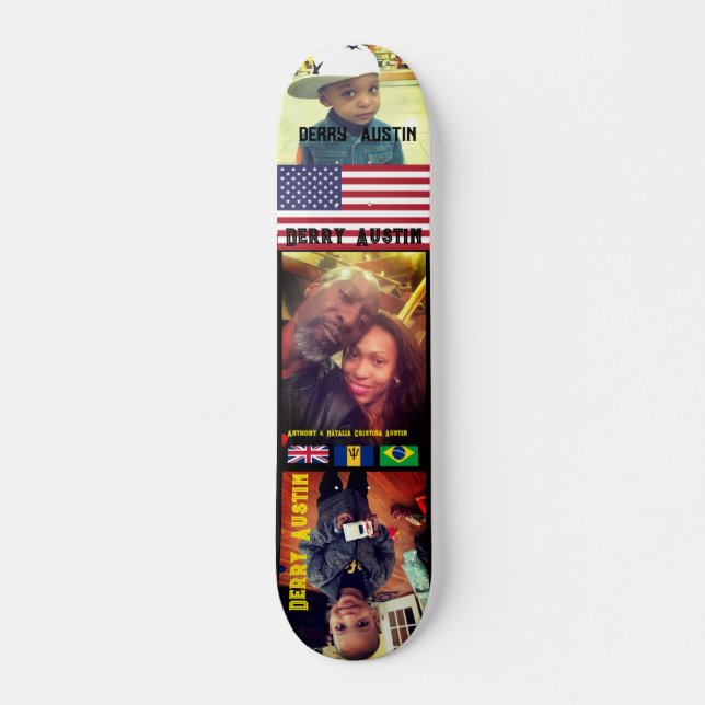 DERRY AUSTIN 2 7 3/4" Skateboard Deck (Vorne)