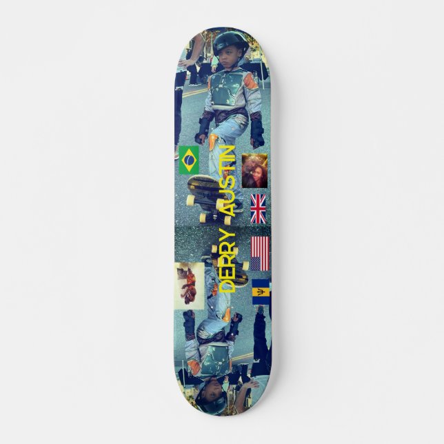 DERRY AUSTIN 7 3/4" Skateboard Deck (Vorne)